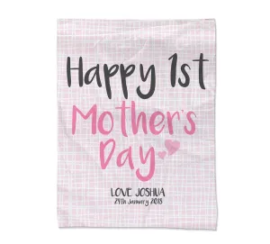 1st Mother's Day Blanket - Small
