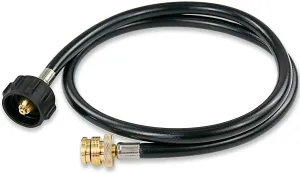 5 Ft Propane Adapter Hose Converter 16.4 oz or to 20 lb Tank, fits Weber Q Series, Camp Chef Stoves
