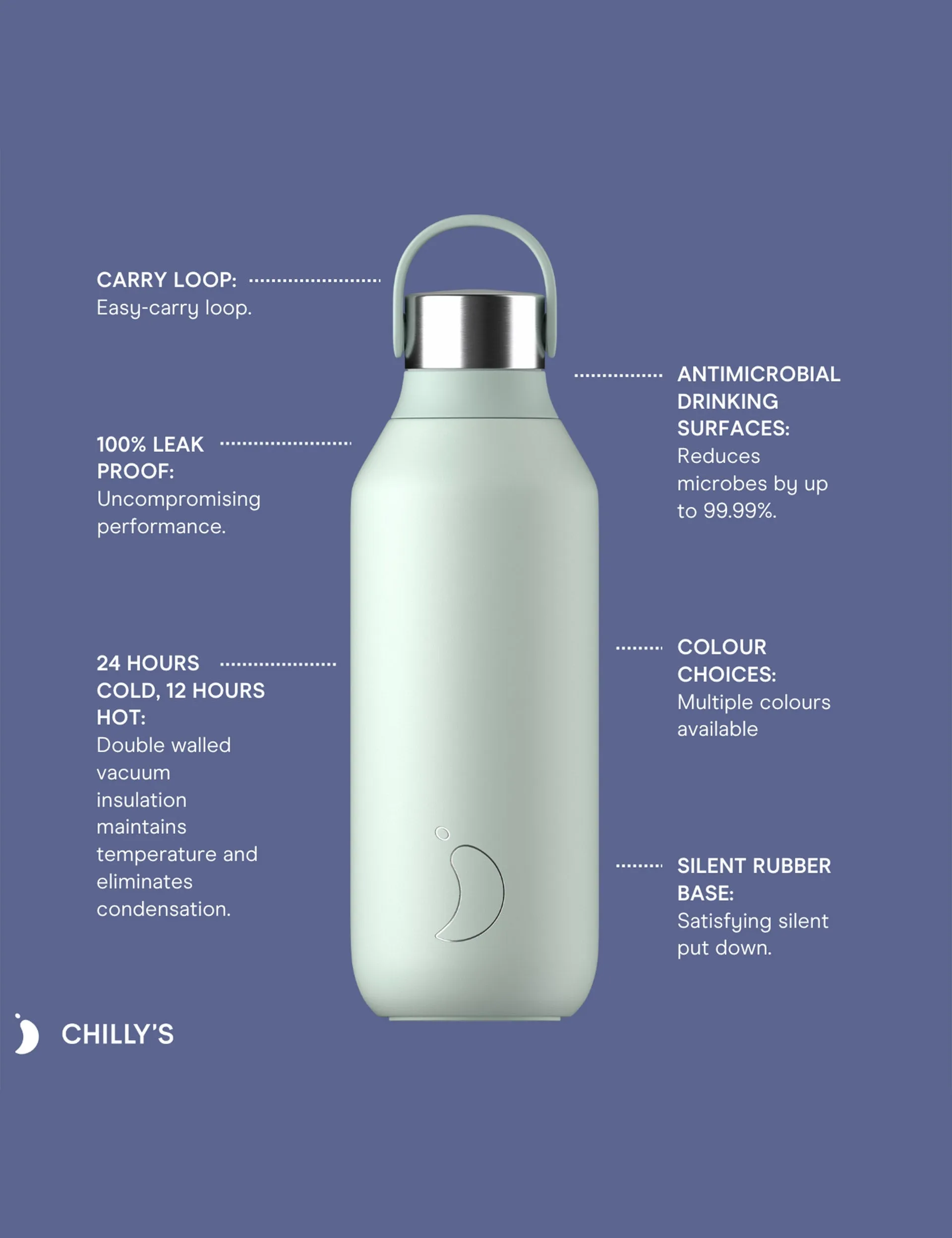Abyss Black Water Bottle | 500ml