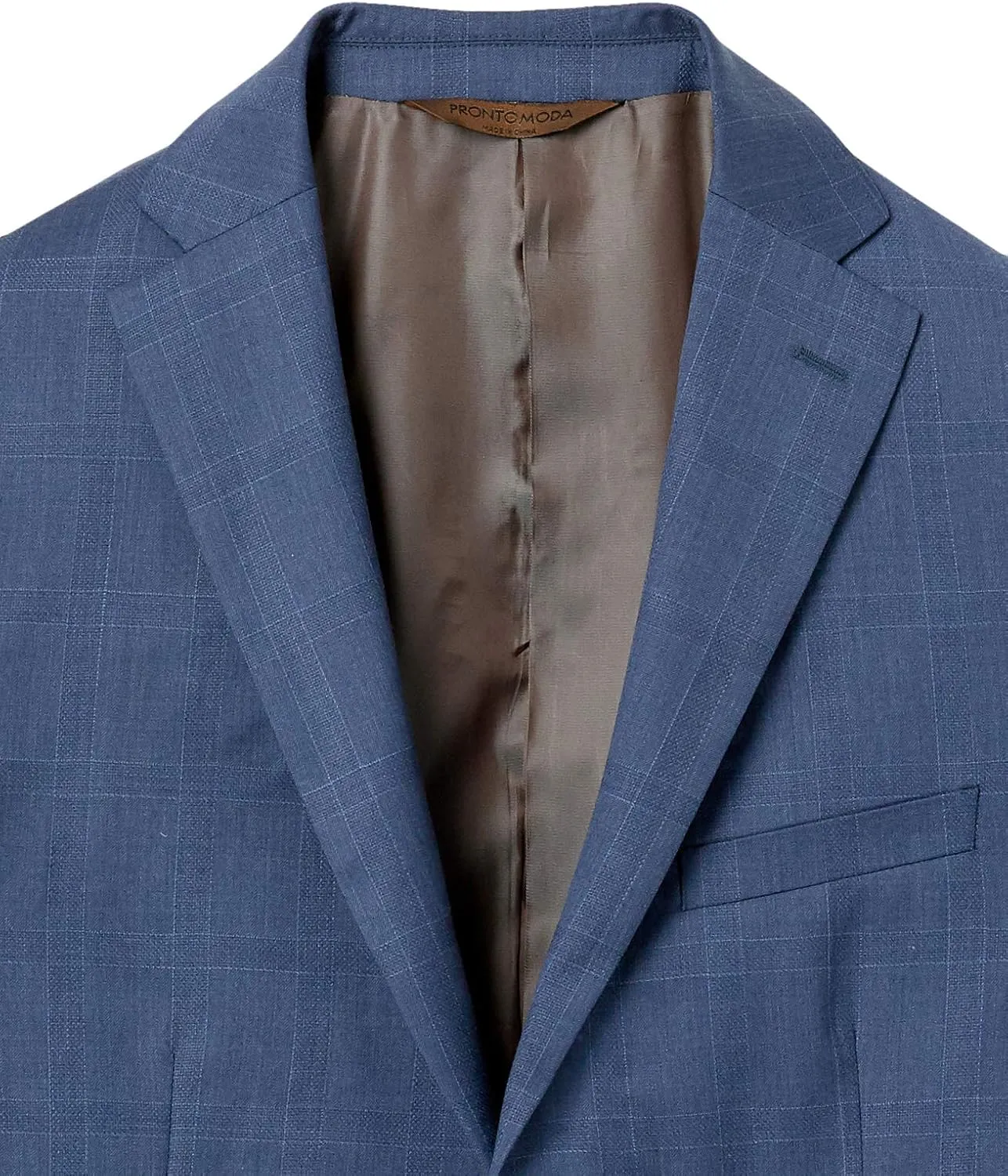Adam Baker Men's Single Breasted Classic Fit 100% Luxury Lamb's Wool Blazer/Sport Coat
