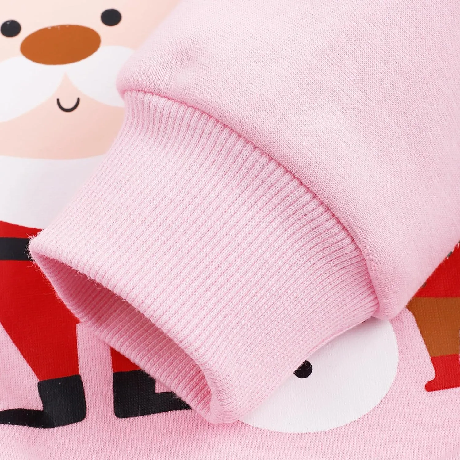 Akyzic Little Girls Sweatshirts Cotton Long Sleeve Crewneck Pullover Toddler Kids Winter Warm Shirt Sweater Tops 2t-8t