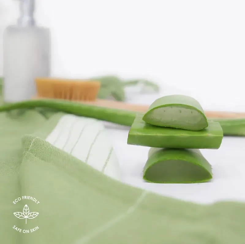 Aloevera Double Cloth Assorted Towels | Set of 4