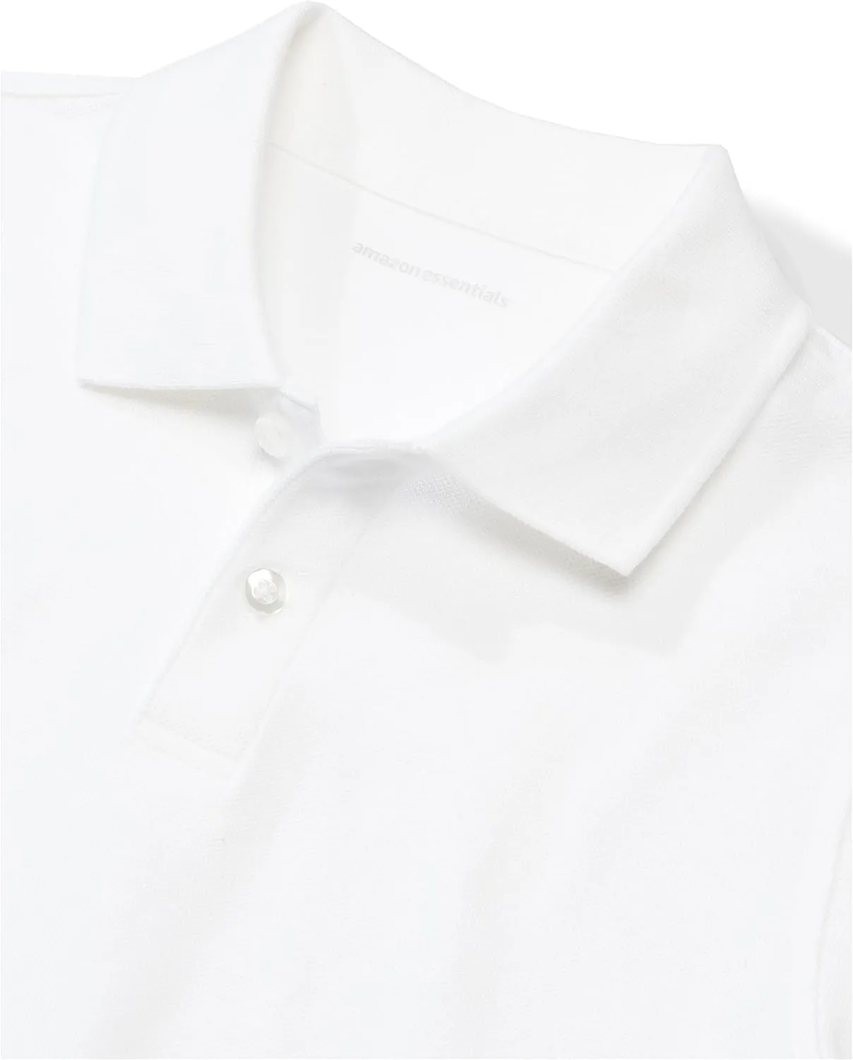 Amazon Essentials Boys and Toddlers' Short-Sleeve Pique Polo Shirts, Multipacks