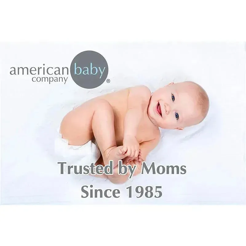 American Baby Company Muslin Swaddle Blankets 3-Pack, Black and Grey