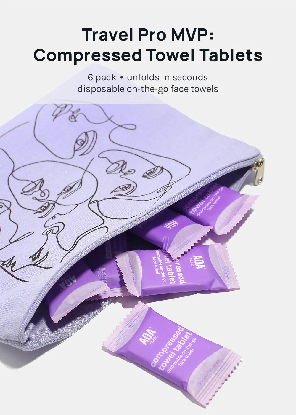 AOA Compressed Towel Tablets