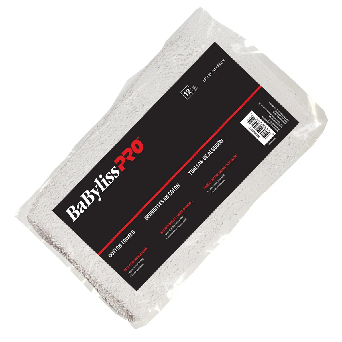 BabylissPro White Towels (12 Pack)