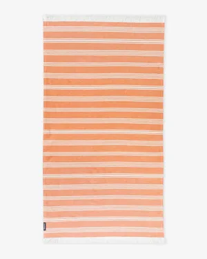Bamboo & Cotton Blend Woven Bath Towel | Santa Fe Rust