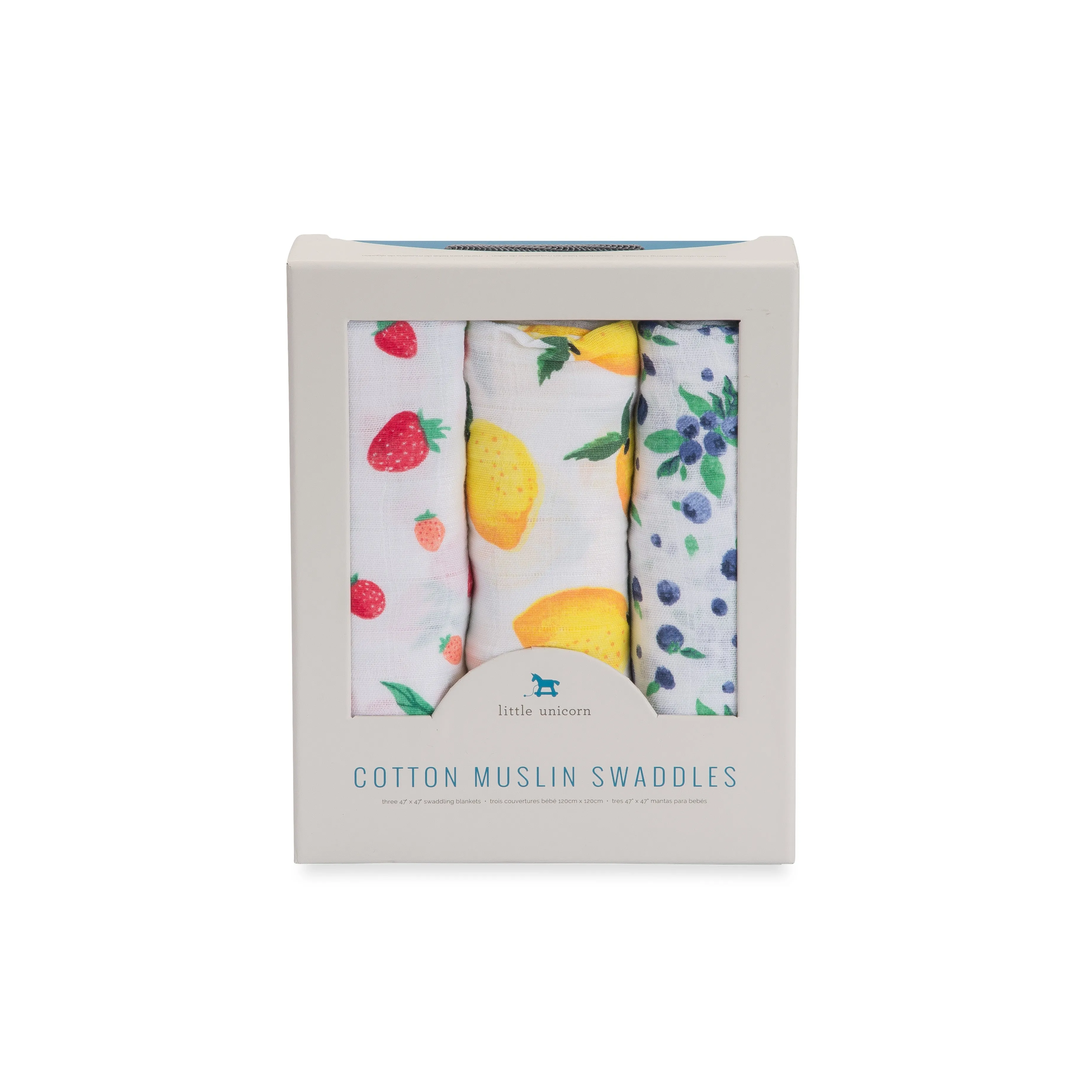 Berry Lemonade - Cotton Muslin Swaddle 3 Pack