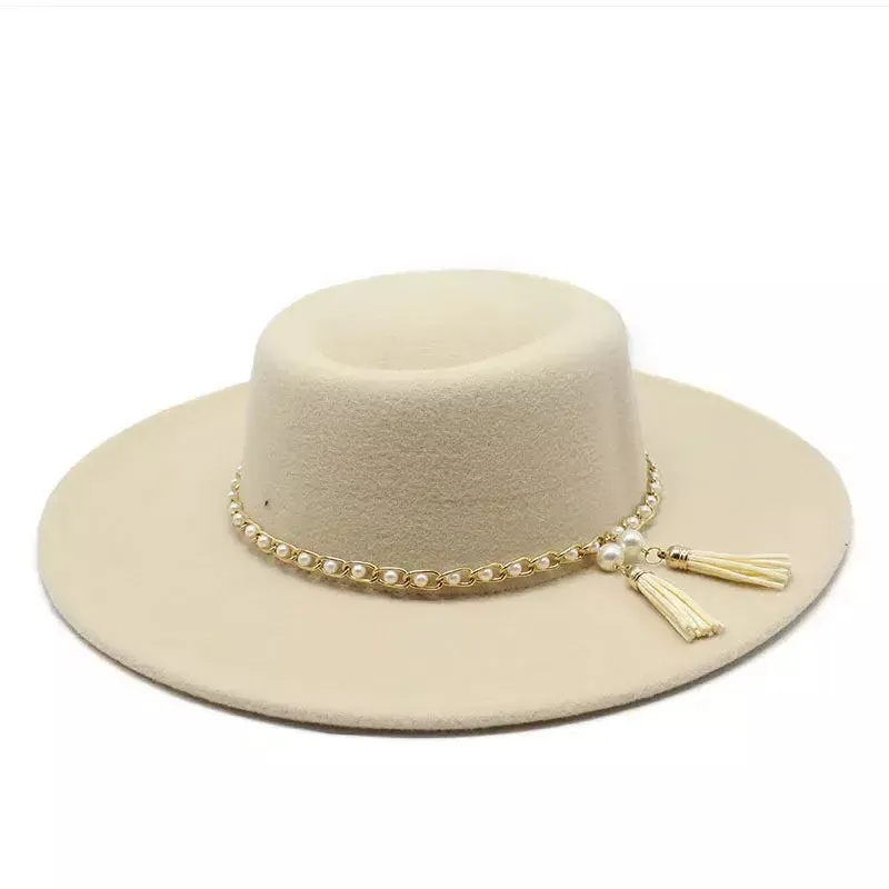 Besanzon Wide Brimmed Porkpie Hat