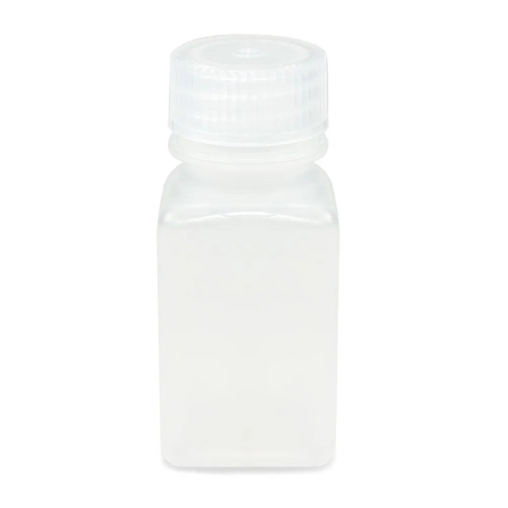 Bottle, Wide Mouth, Square, PP