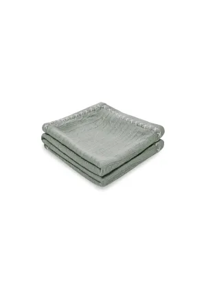 Cable Knit Baby Blanket in Merino