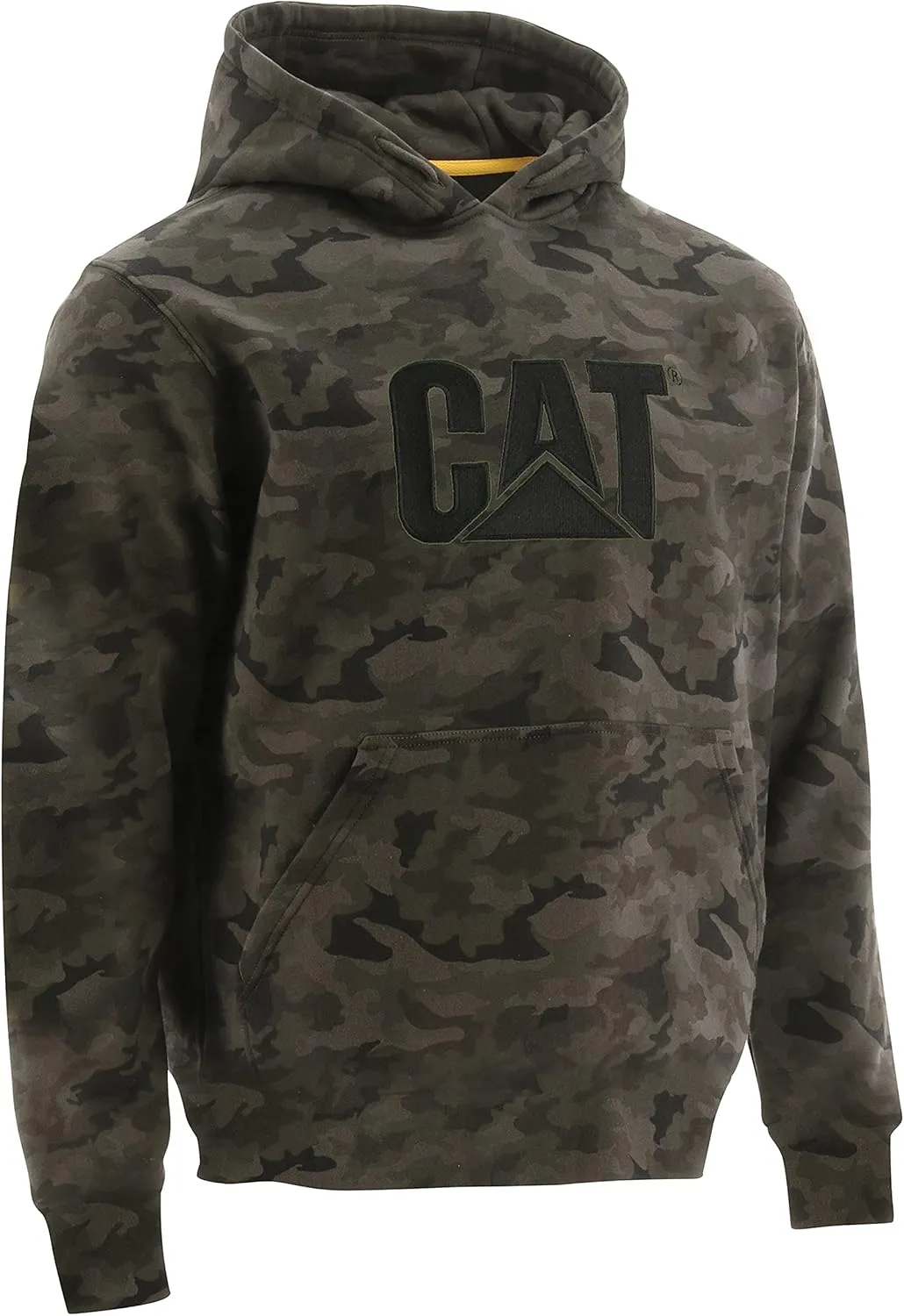 Caterpillar Men's Tall Trademark Hooded Sweatshirt (Regular and Big Sizes)