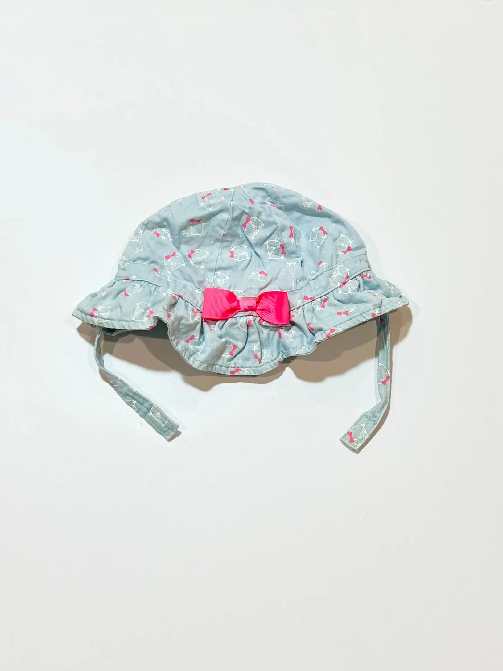 Chambray sun hat - Size 12-24 months