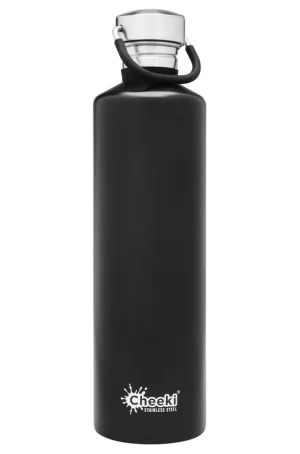 Cheeki - Classic Single Wall Bottle - Matte Black (1L)