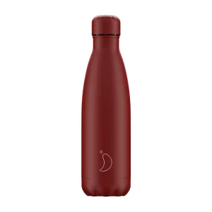 Chilly's Matte All Red 500ml bottle