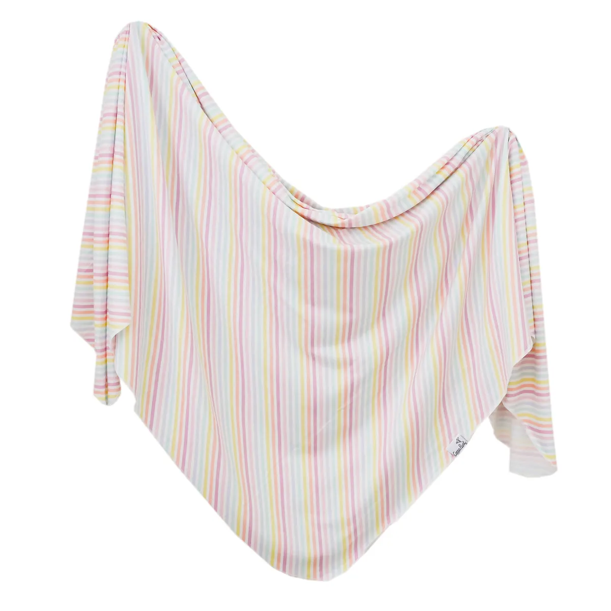 Copper Pearl Knit Swaddle Blanket | Lucky