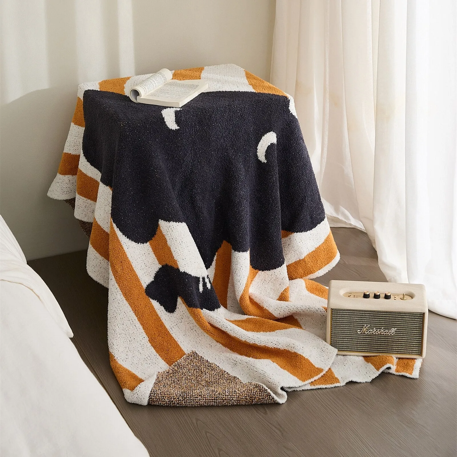 Elephant Striped Summer Blanket for Children