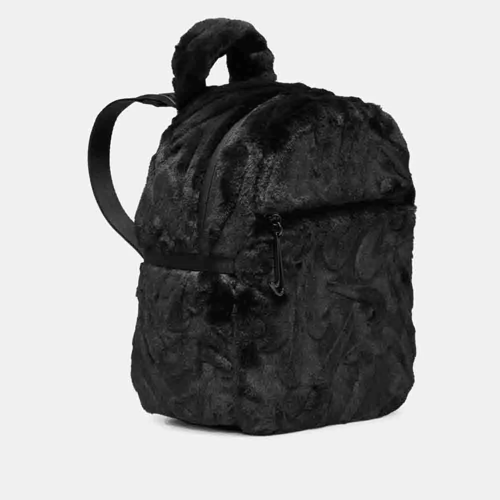 Faux Fur Mini Backpack