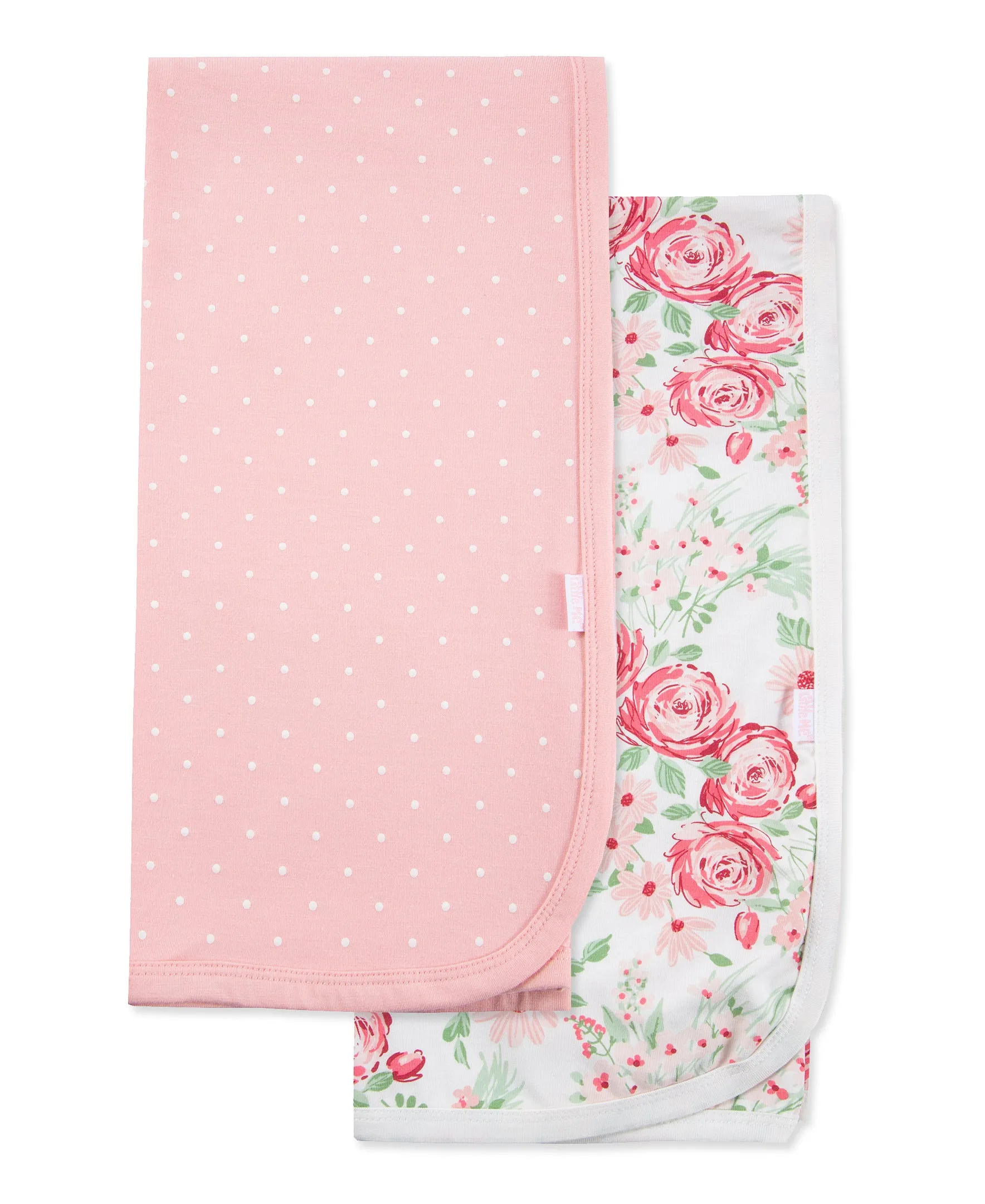 Floral Bamboo Receiving Blankets (2-Pack)