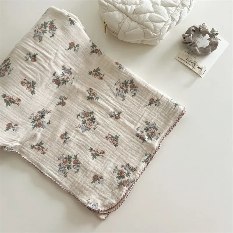 Floral Blanket for Girls