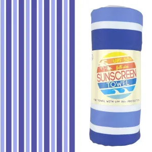 Full Size UPF 50  Sunscreen Towel (Very Peri)
