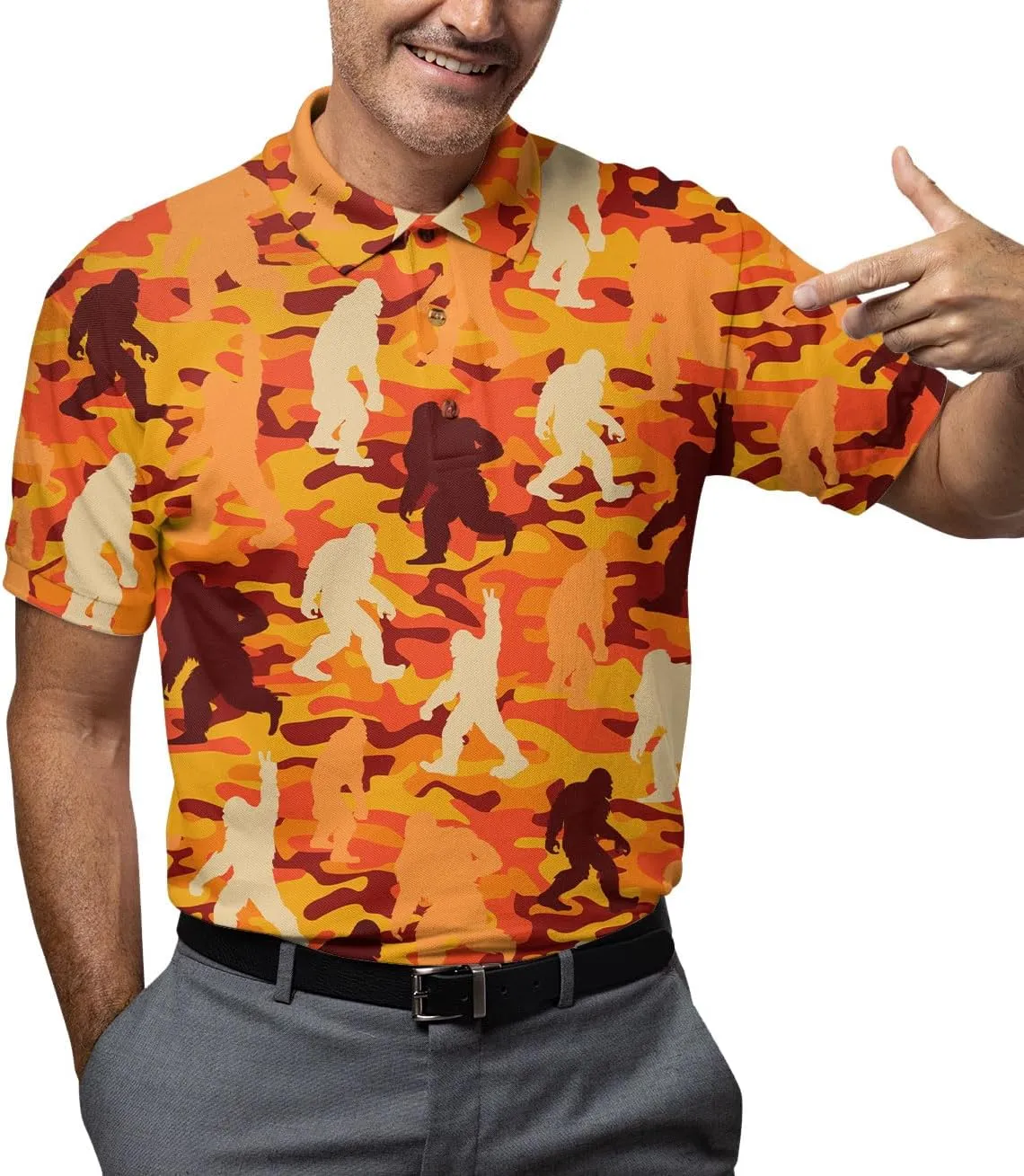 Funny Dachshund camo Polo Shirt Gift for Men Women Dog Lovers