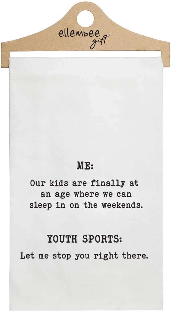 Funny Kids Sports Tea Towel