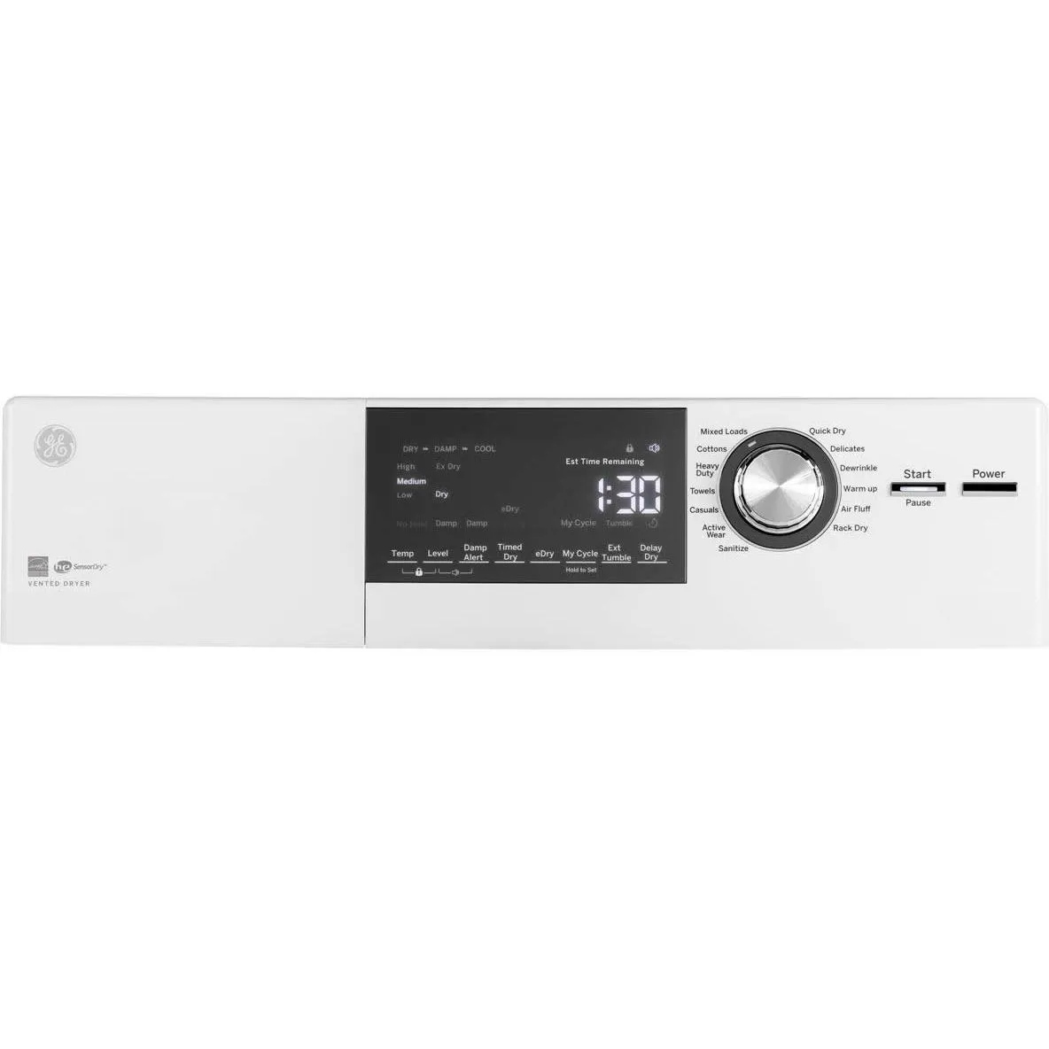 GE 4.1 cu. ft. Ventless Electric Dryer with Sensor Dry GFT14JSIMWW