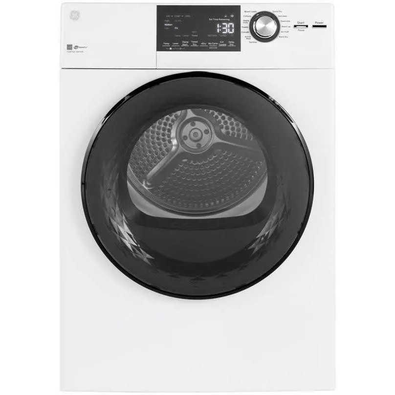 GE 4.1 cu. ft. Ventless Electric Dryer with Sensor Dry GFT14JSIMWW