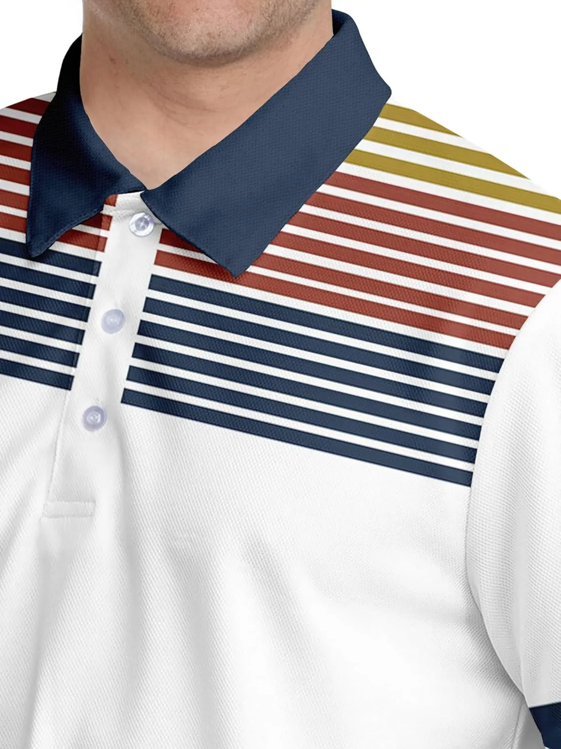 Golf Shirts for Men Funny Crazy Golf Polo Shirt for Men 5