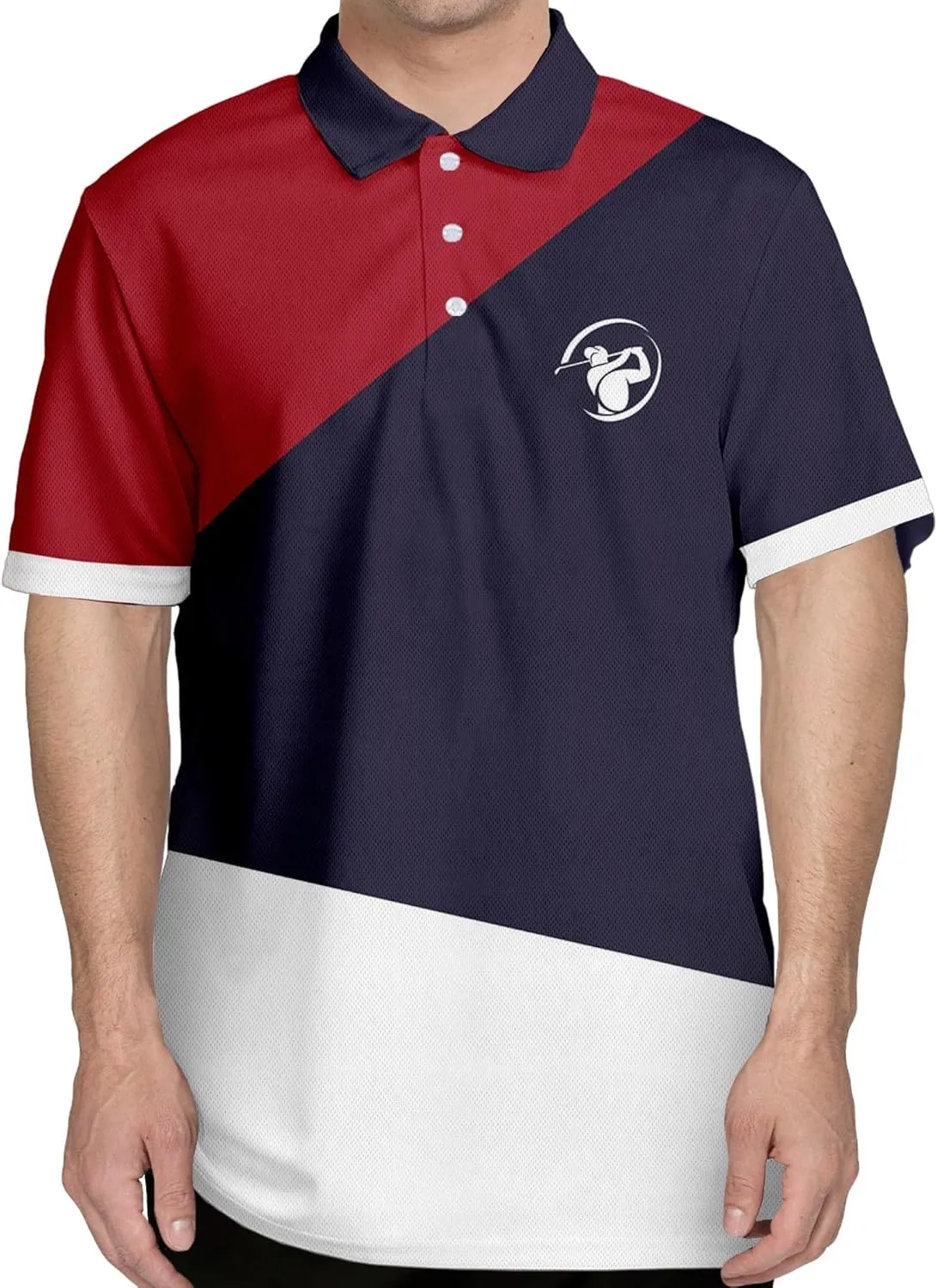 Golf Shirts for Men Funny Crazy Golf Polo Shirt for Men 5