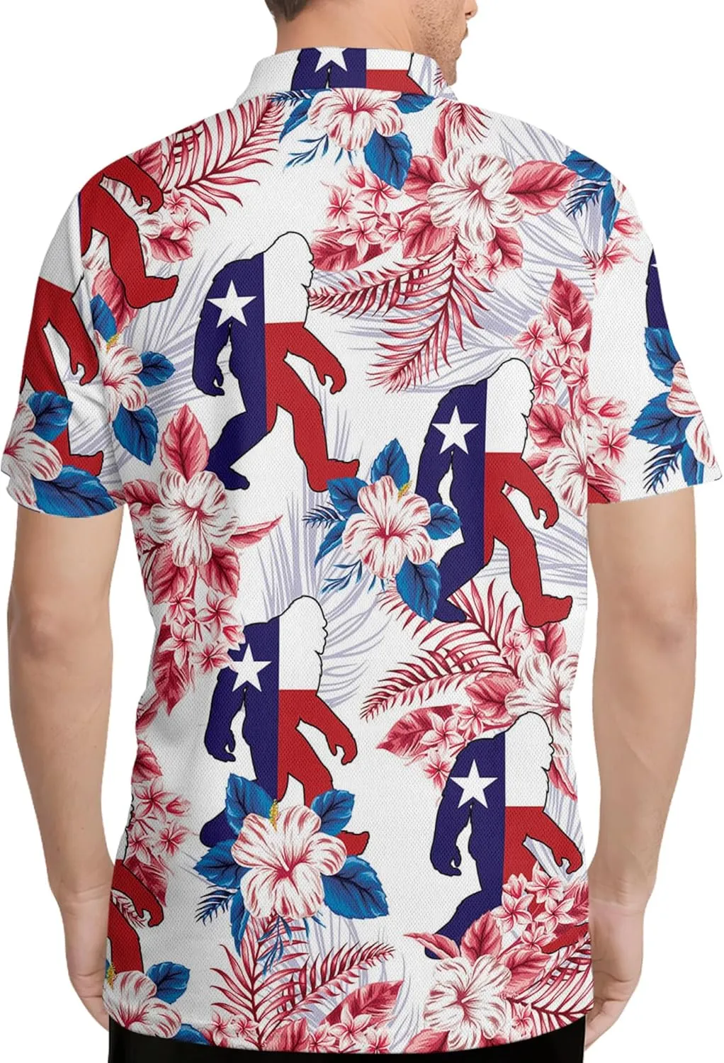 Golf Shirts for Men Funny Crazy Golf Polo Shirt for Men 5