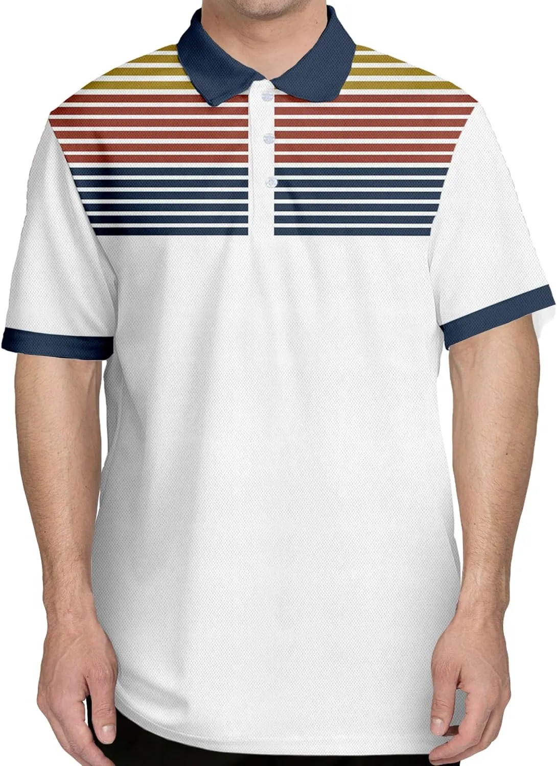 Golf Shirts for Men Funny Crazy Golf Polo Shirt for Men 5