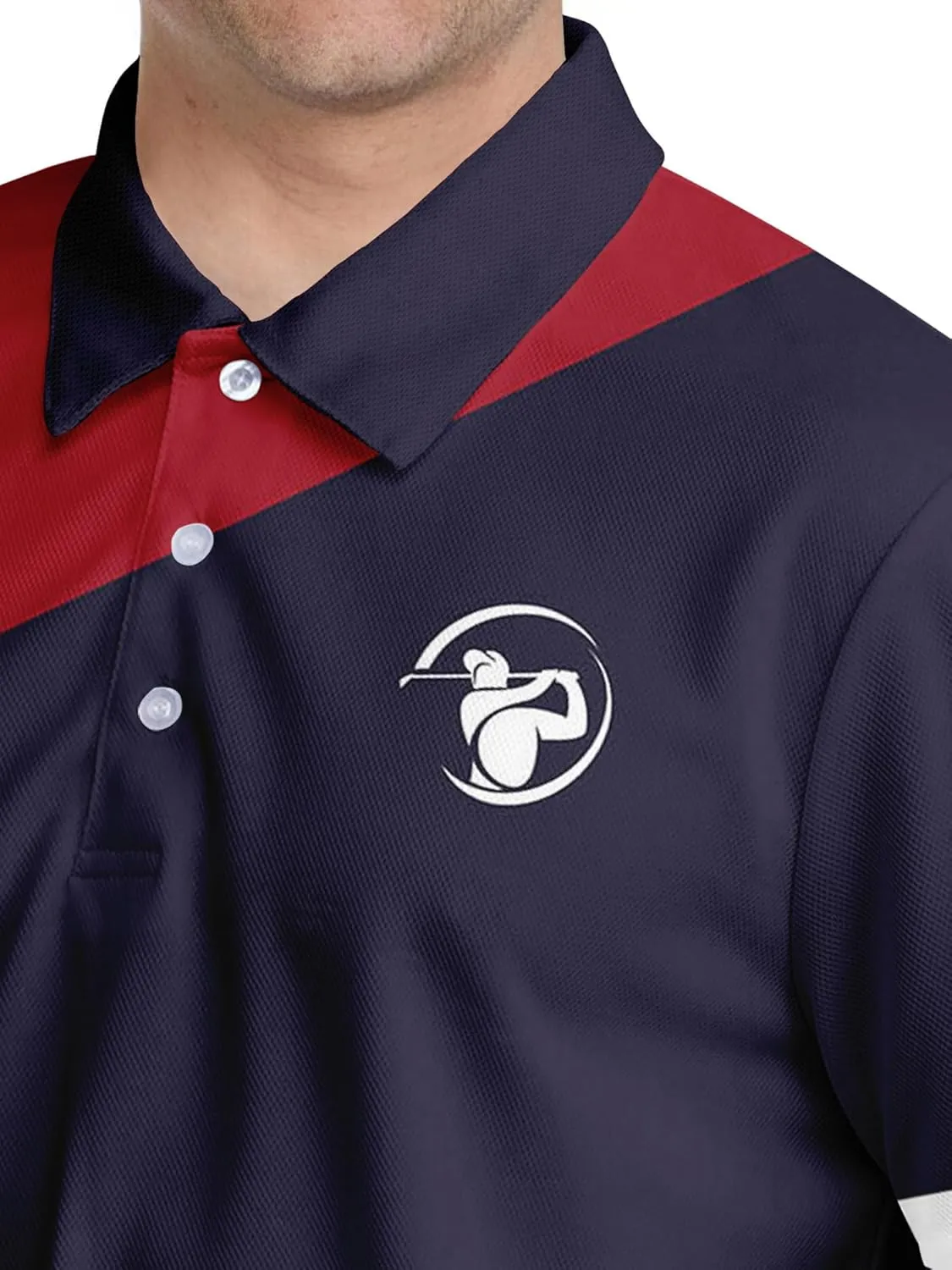 Golf Shirts for Men Funny Crazy Golf Polo Shirt for Men 5