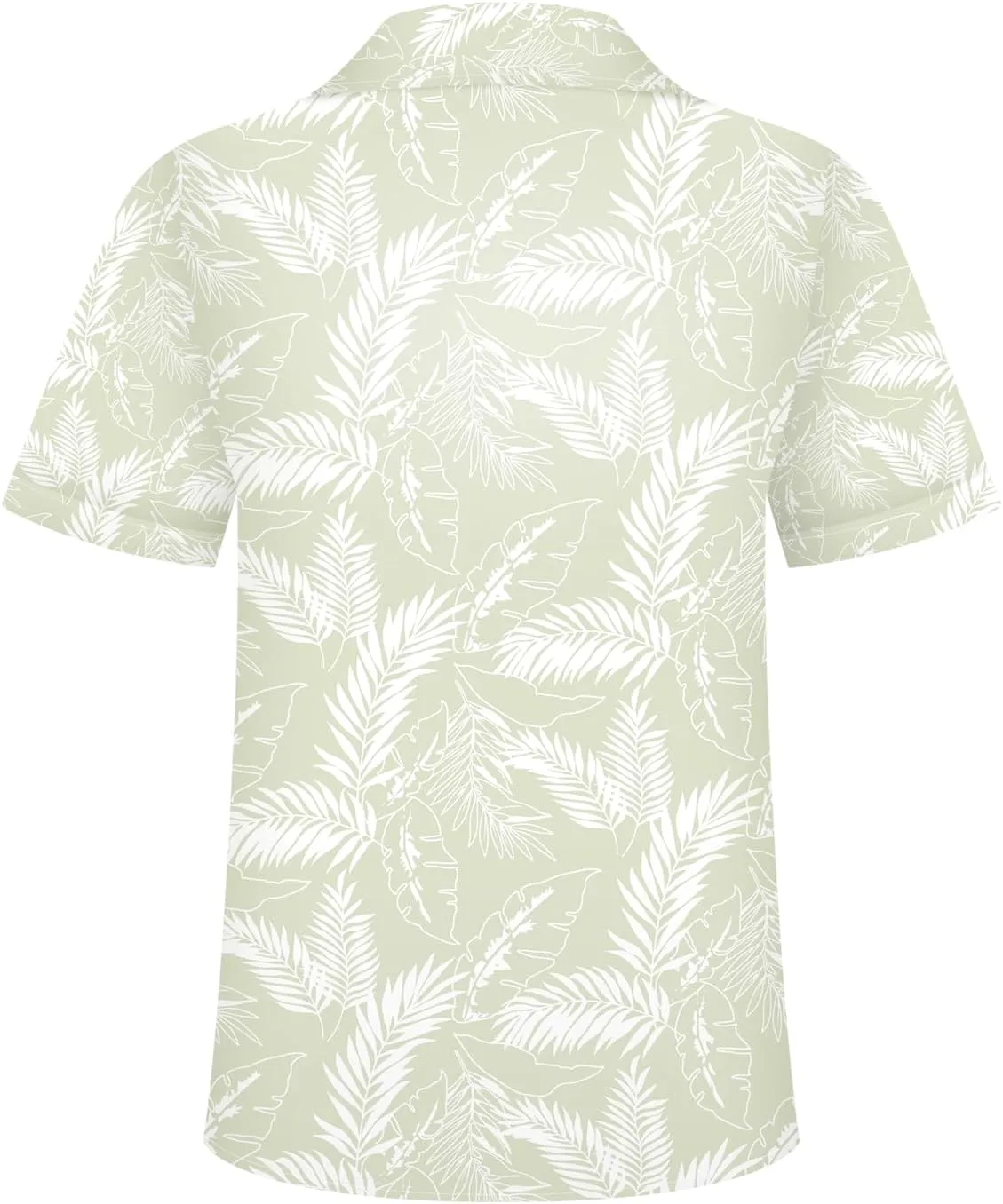 Hawaiian Shirt for Men Beach Shirts Summer Button Down Short Sleeve Tropical Tops Vacation Aloha Outfits Cruise Clothes