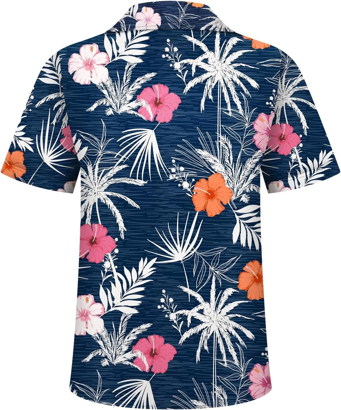 Hawaiian Shirt for Men Beach Shirts Summer Button Down Short Sleeve Tropical Tops Vacation Aloha Outfits Cruise Clothes