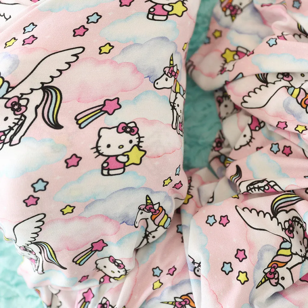 Hello Unicorn Swaddle Headband Set