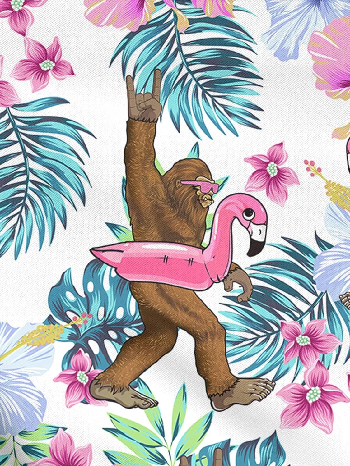 HIVICHI Hawaiian Shirt for Men Funny Summer Beach Aloha Shirts