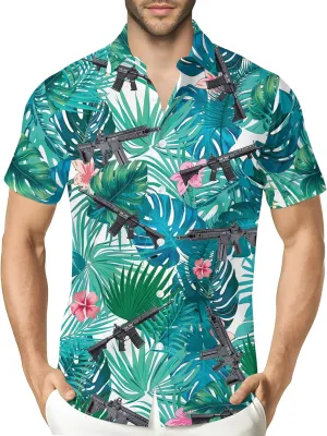 HIVICHI Hawaiian Shirt for Men Funny Summer Beach Aloha Shirts