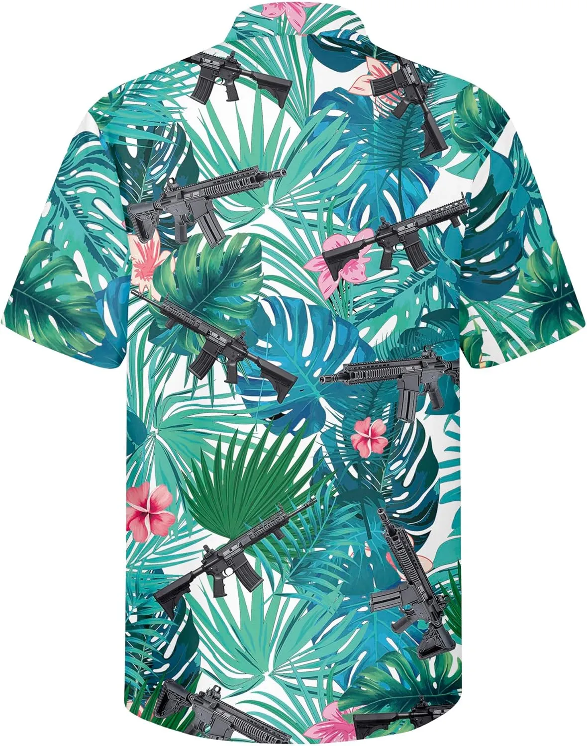 HIVICHI Hawaiian Shirt for Men Funny Summer Beach Aloha Shirts