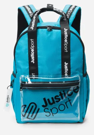 J Sport Clear Color Block Backpack