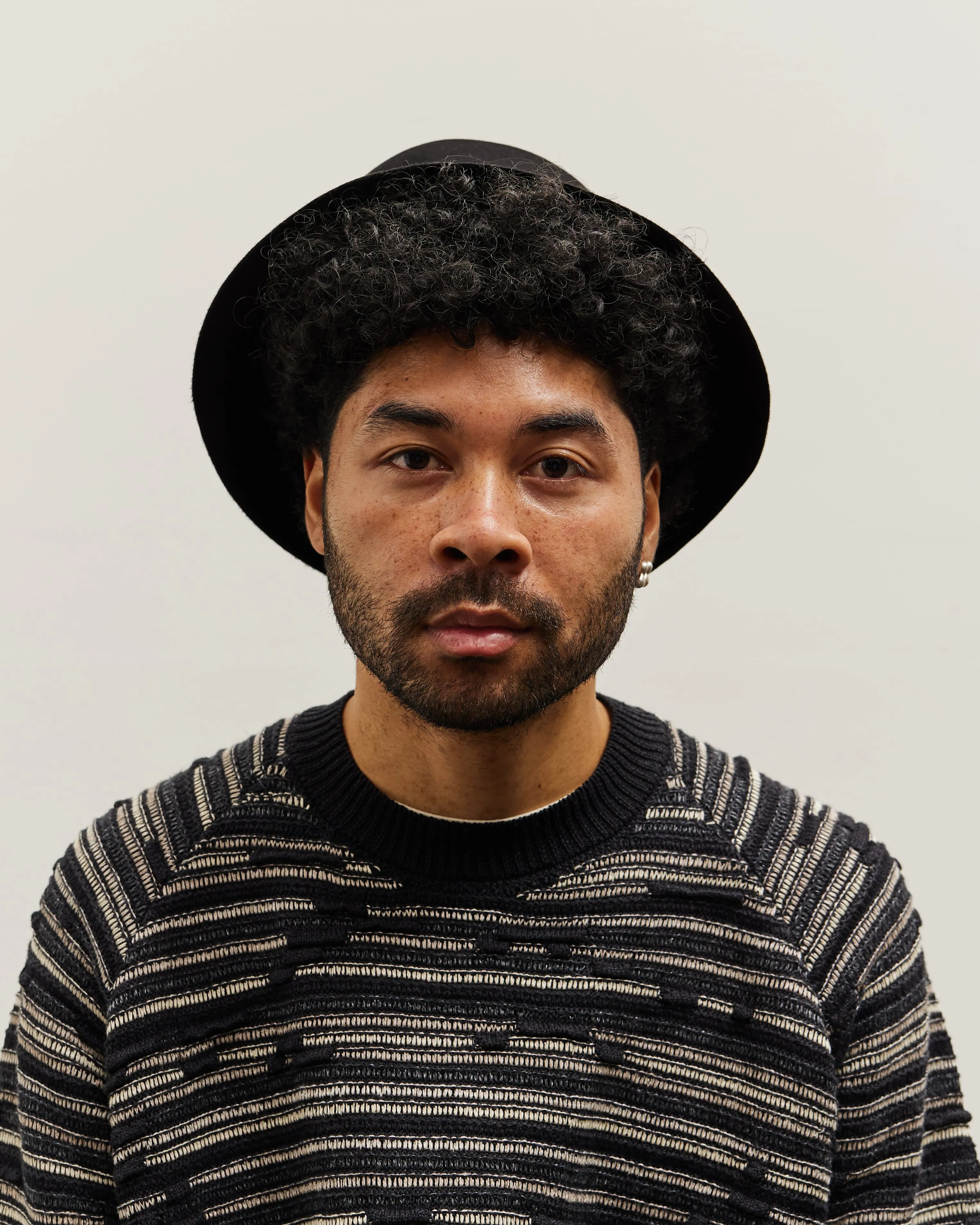 Jan-Jan Van Essche Hat #9, Black