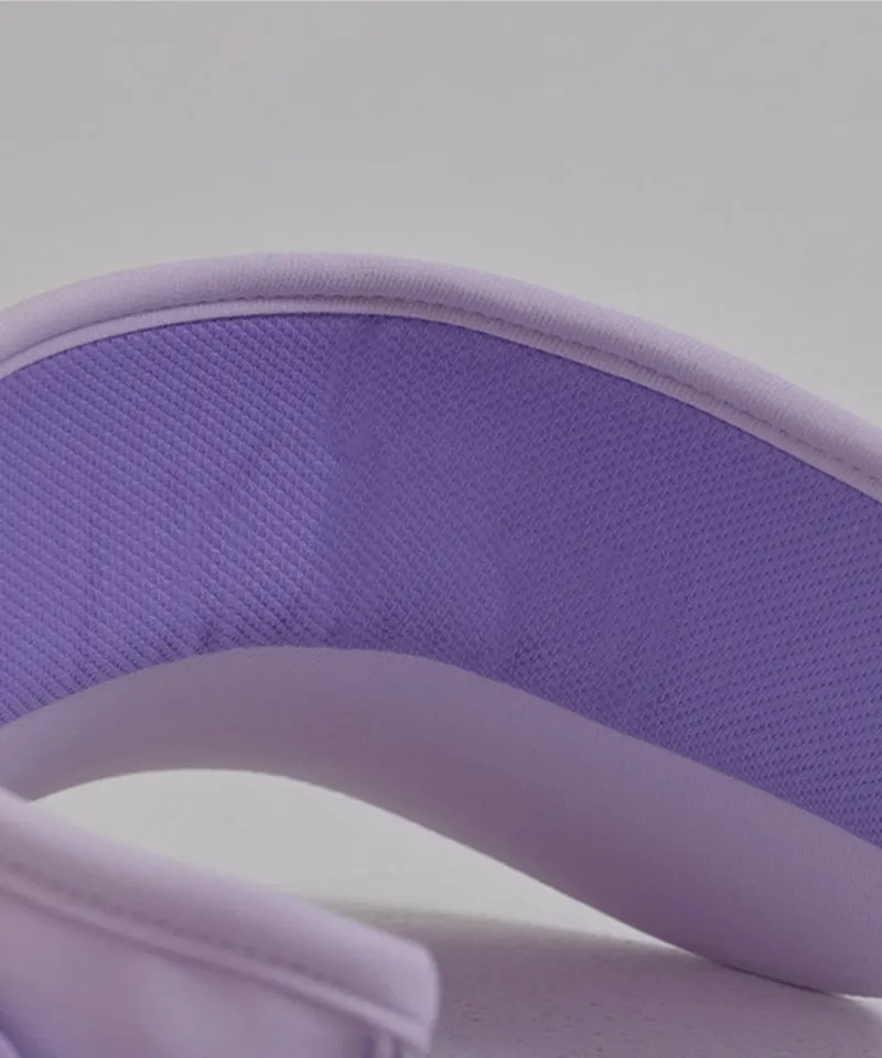 J.Jane Logo Ribbon Suncap - Lavender