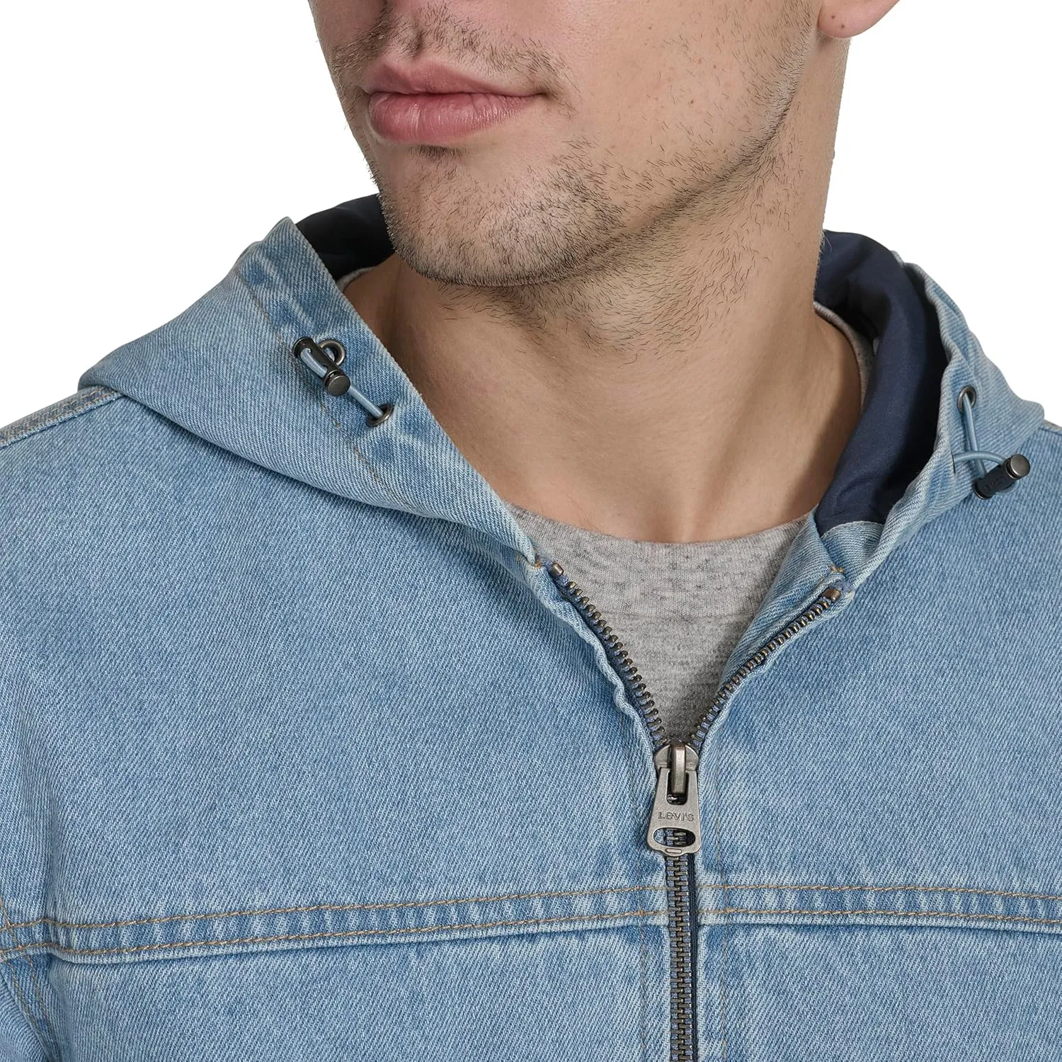 Levi's Men's Workwear Cotton Canvas Hoody Bomber Jacket (Regular & Big & Tall Sizes)