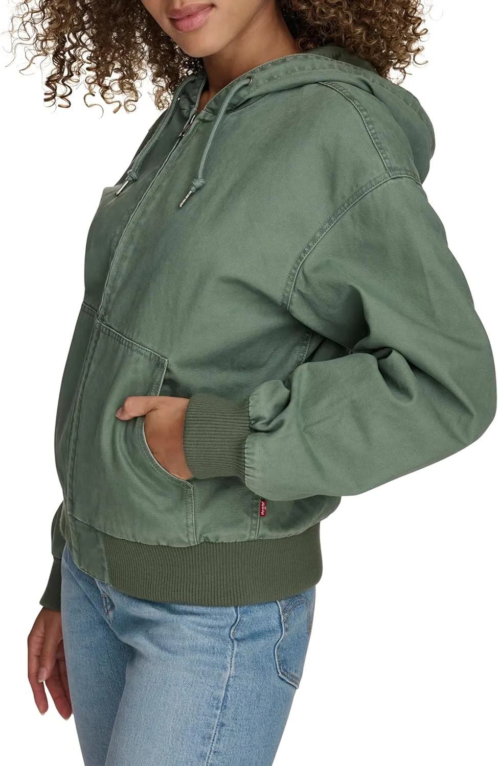 Levi's Women's Workwear Hoody Bomber
