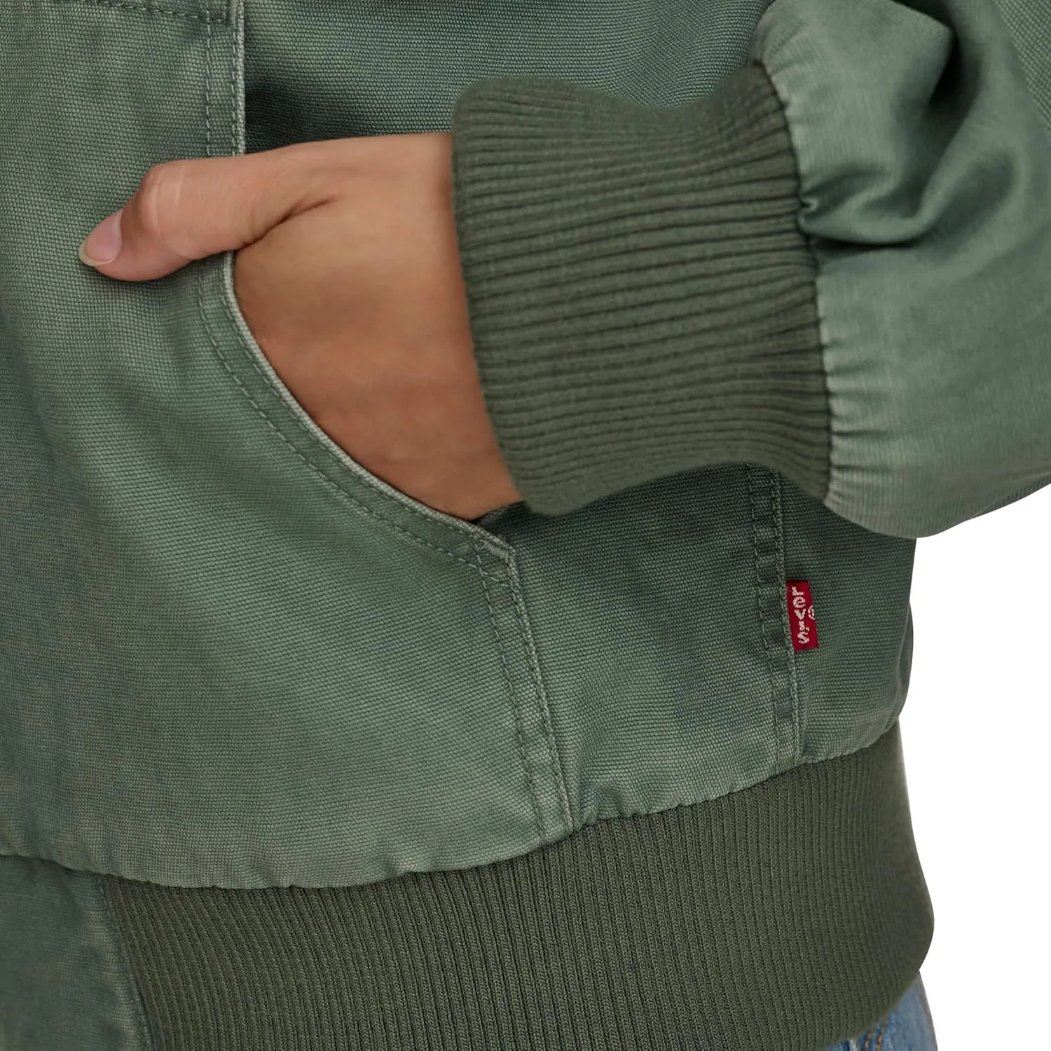 Levi's Women's Workwear Hoody Bomber