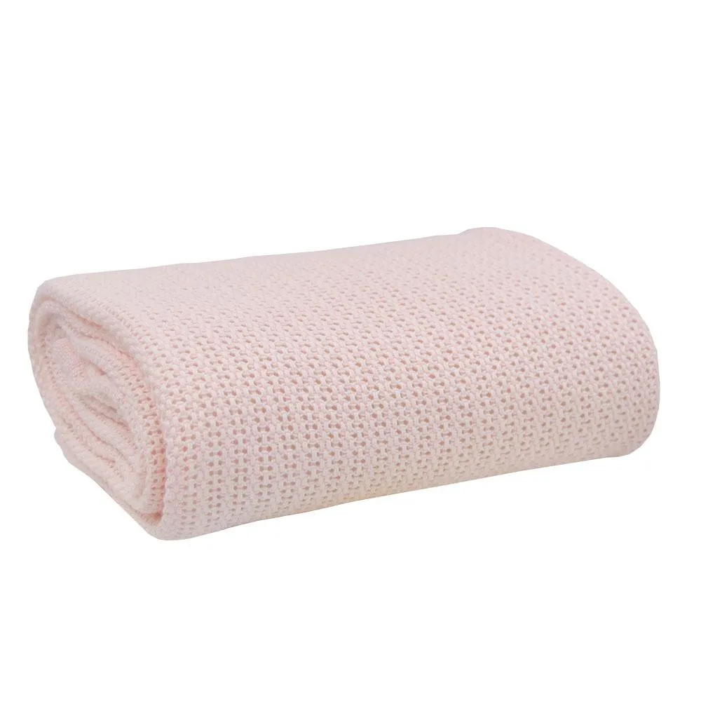 Living Textiles Organic Cellular Blanket - Cot