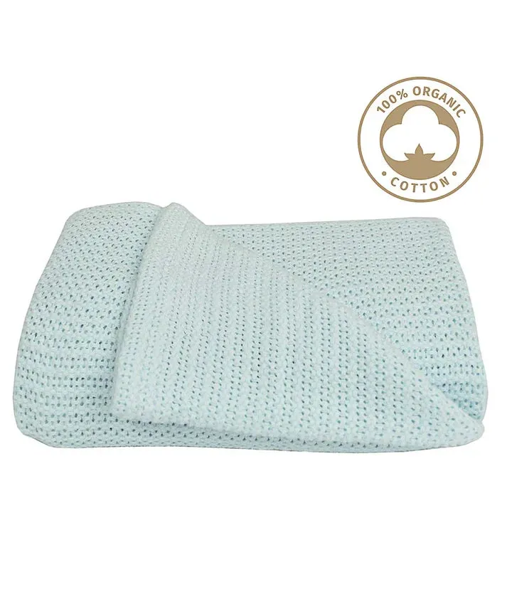Living Textiles Organic Cellular Blanket - Cot