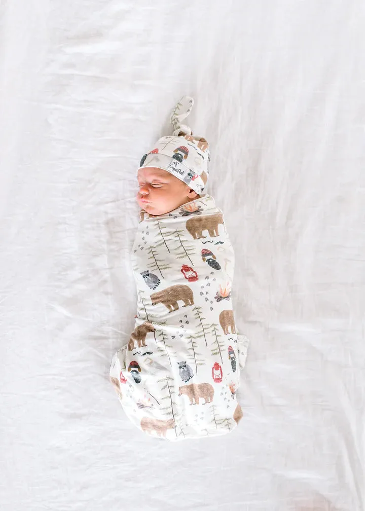 Lumberjack Swaddle Blanket