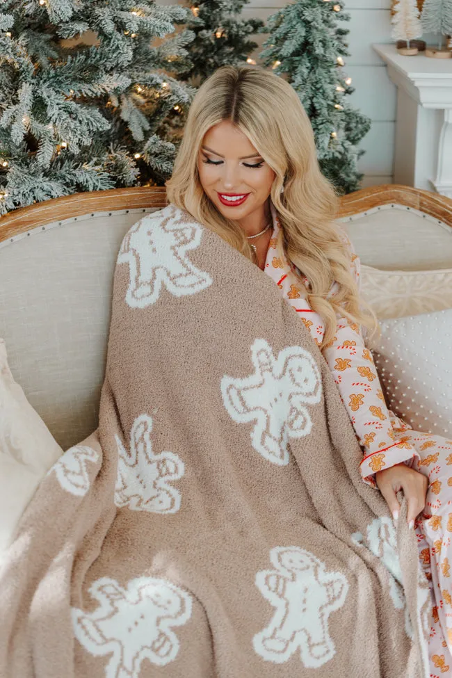 Make Me Believe Neutral Gingerbread Blanket Macy Blackwell X Pink Lily FINAL SALE